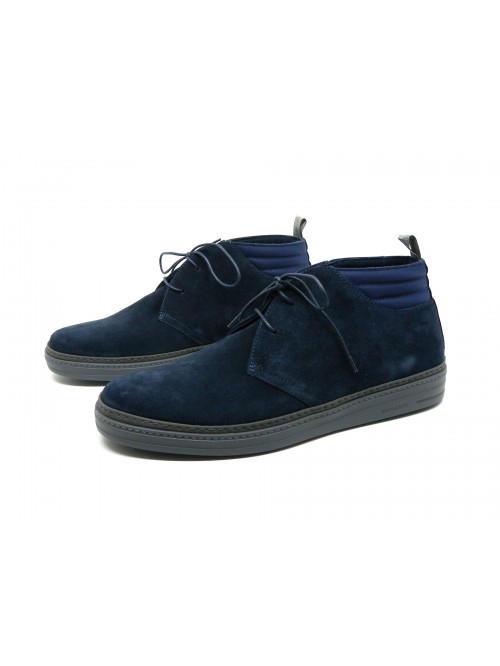 Men's shoes Art. 322536 SB 0 Blue Silk - New Bomb, round toe ankle boot, waxed laces, Made in Italy suede leather. Men's shoes Art. 322536 SB 0 Blue Silk - New Bomb, round toe ankle boot, waxed laces, Made in Italy suede leather.