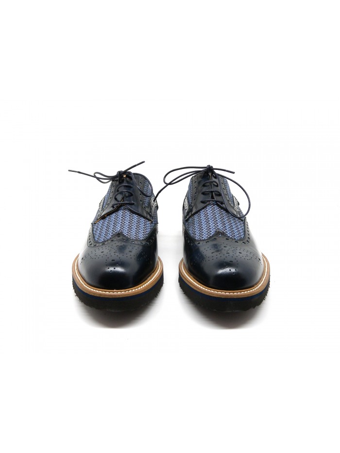 Barbati Scarpa uomo Art. SC-B916C F2 Abrasivato Blu