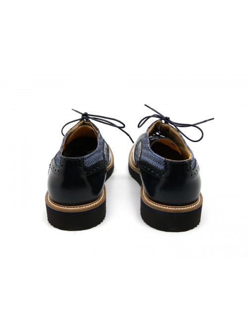 Barbati Scarpa uomo Art. SC-B916C F2 Abrasivato Blu