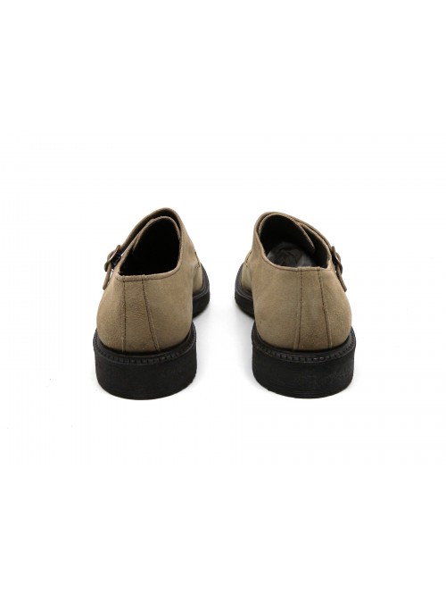 Quagìa Scarpa uomo Mod 1926 Pell. Velour Ecrù