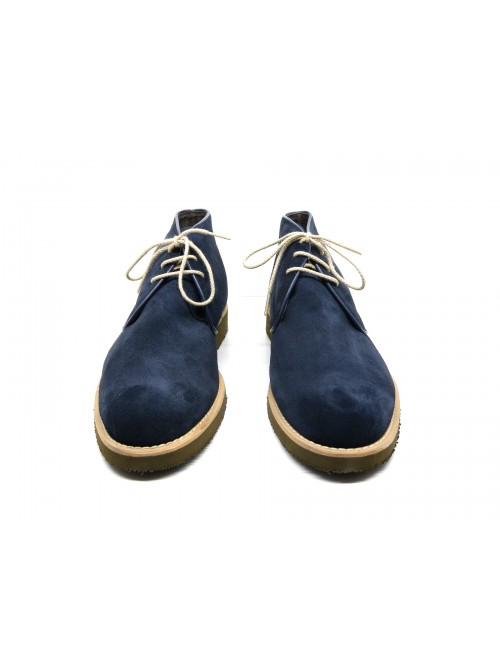 Drudd Scarpa uomo Art. Frank Camoscio Blu