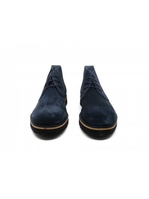 Drudd Scarpa uomo Art. Rotos Camoscio Croste Blu