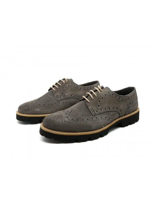 Drudd Scarpa uomo Art. Poul Camoscio Topo