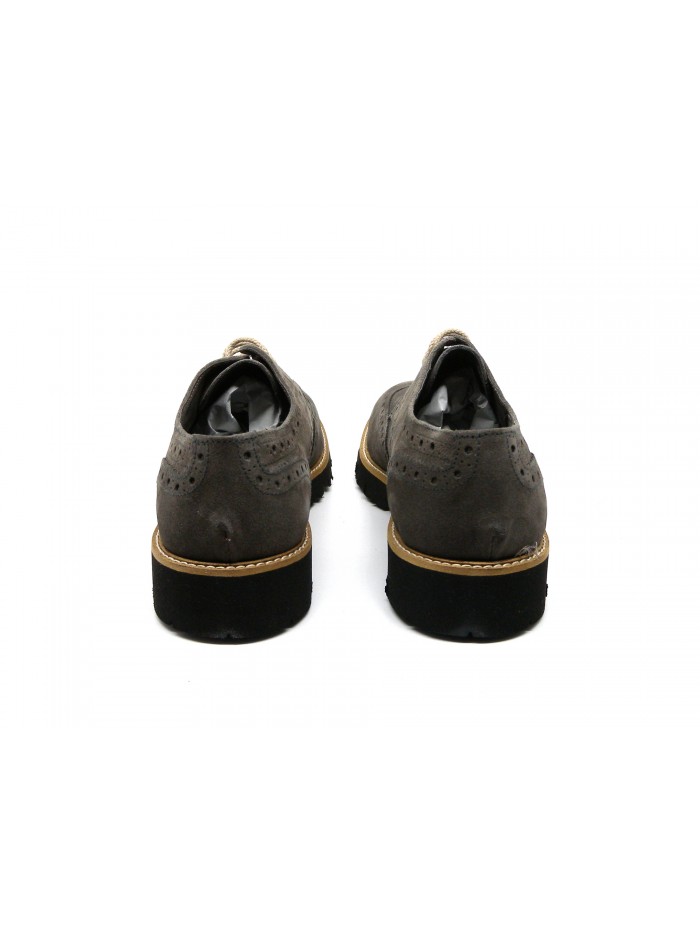 Drudd Men's shoe Art. Poul Camoscio Topo