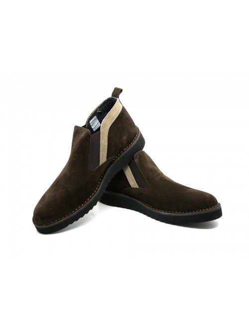 Men's shoe Art. Zamora Brown Croste Camouflage, turkey model