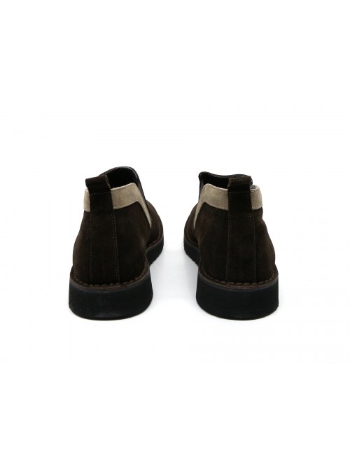 Men's shoe Art. Zamora Brown Croste Camouflage, turkey model