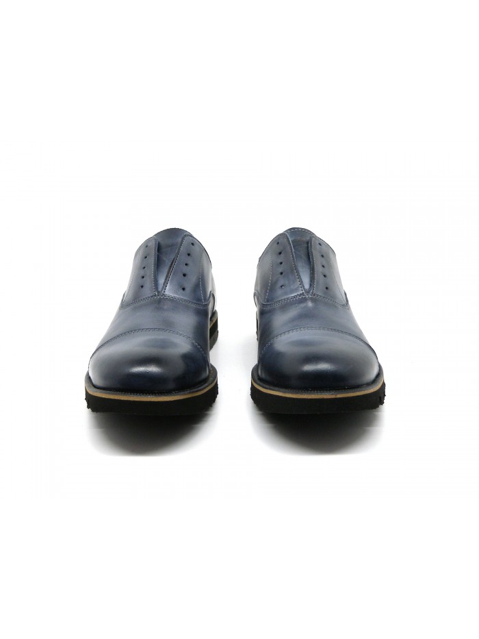 Drudd Scarpa uomo Art. Real Cerato Vitello Blu