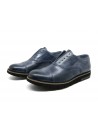 Man shoe Art. Real Cerato Blue Calf, model without lace