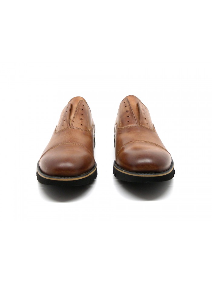 Men's shoes Art. Real Cerato Vitello Cuoio, model without la