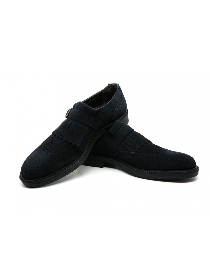 Quagìa Scarpa uomo Mod. 2804/L Camoscio Blu