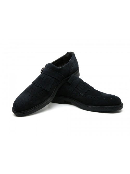 Quagìa Scarpa uomo Mod. 2804/L Camoscio Blu