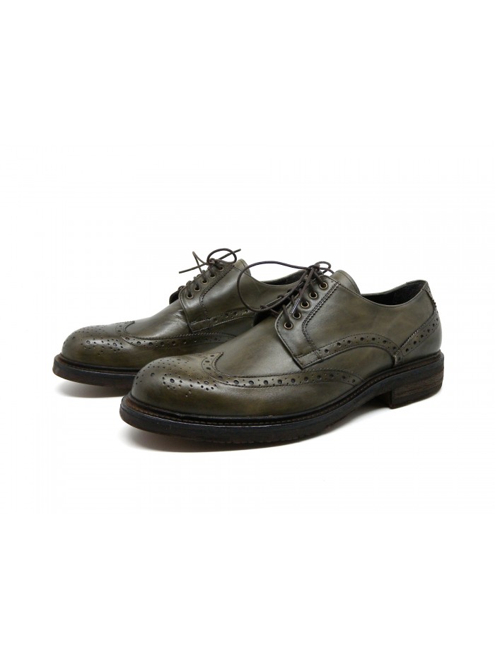 Man shoes Mod. 3266 West Bosco, inglesina model, waxed laces, round toe, brushed leather Made in Italy. Man shoes Mod. 3266 West Bosco, inglesina model, waxed laces, round toe, brushed leather Made in Italy.