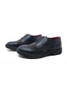 Yod Man's shoe Mod. 51162 Tokyo Blu Tes. Gray Herringbone