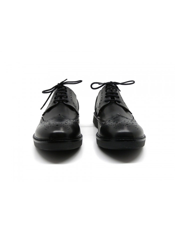 Francesco del Piano Scarpa uomo Mod. 2633 Natural Calf Delavè Nero