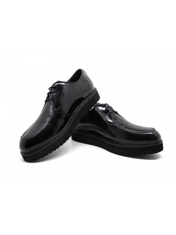 Luciano Barachini Man shoe Art. 9523A Black Calf Sanding