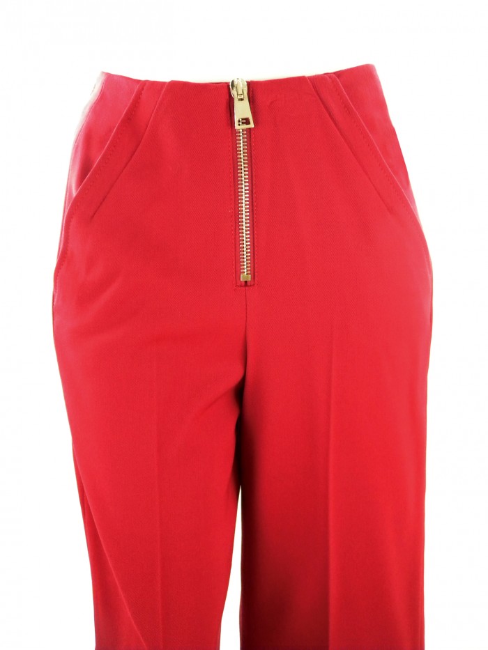 Mod. DP152 Deluxe Women's Pants Red, extra large short leg capri,