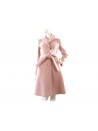 Woman Mod. 43320 pink jacket, trenched model, 2 side welt pockets, 