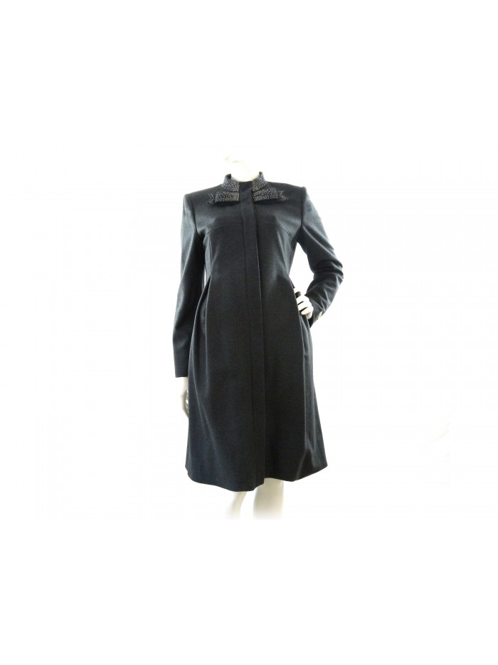 Dondup Giaccone donna Mod. 7819 Antracite Strass Dondup Giaccone donna Mod. 7819 Antracite Strass