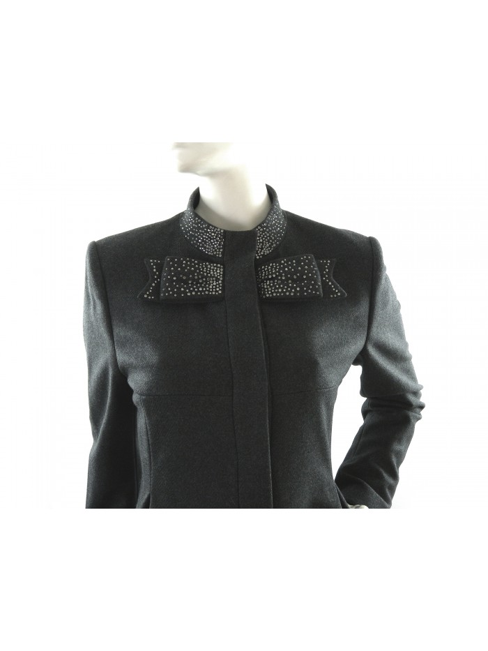 Dondup Women's jacket Mod. 7819 Anthracite Strass