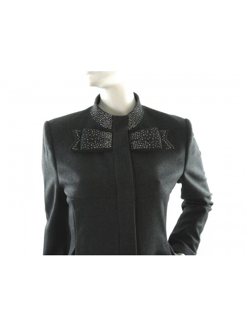 Dondup Women's jacket Mod. 7819 Anthracite Strass