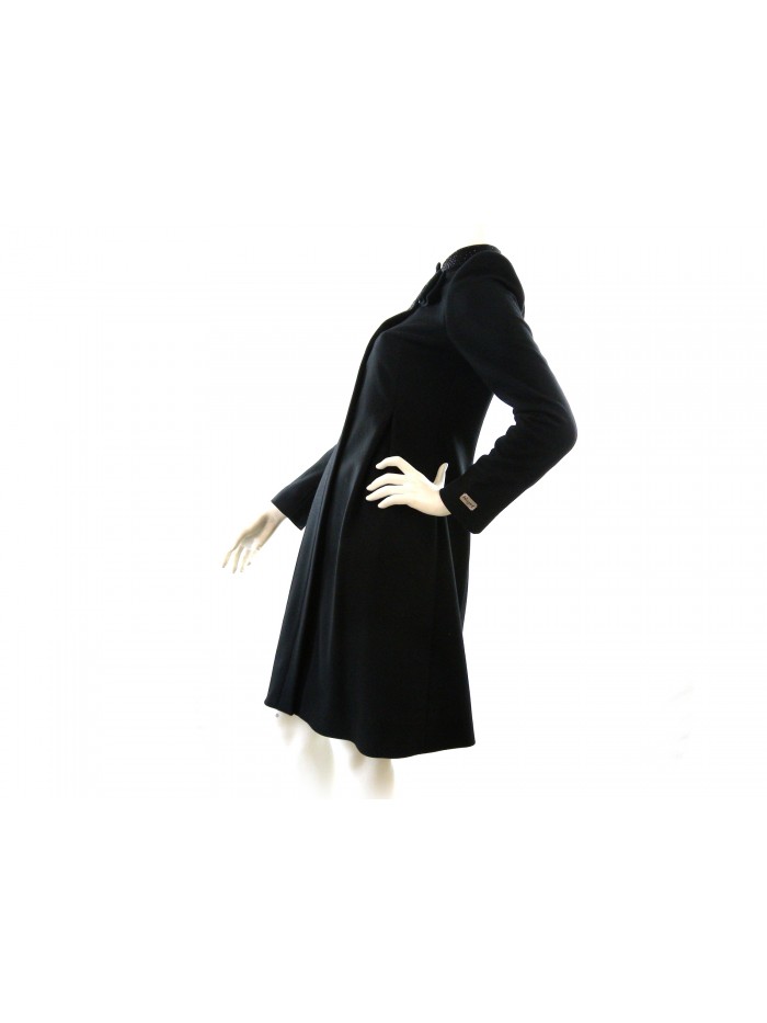 Dondup Women's Coat Mod. 7819 Black Strass