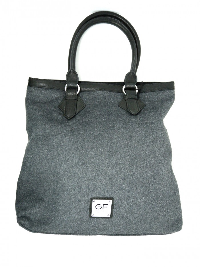 GF Ferrè Borsa donna Shopper Grigio/Nero GF Ferrè Borsa donna Shopper Grigio/Nero