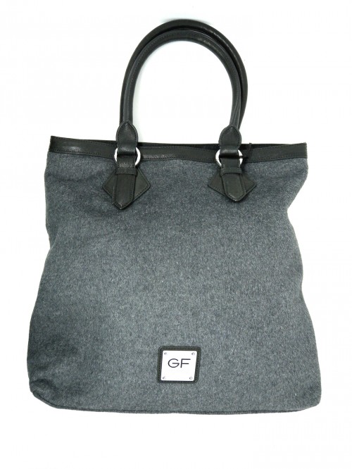 GF Ferrè Borsa donna Shopper Grigio/Nero GF Ferrè Borsa donna Shopper Grigio/Nero
