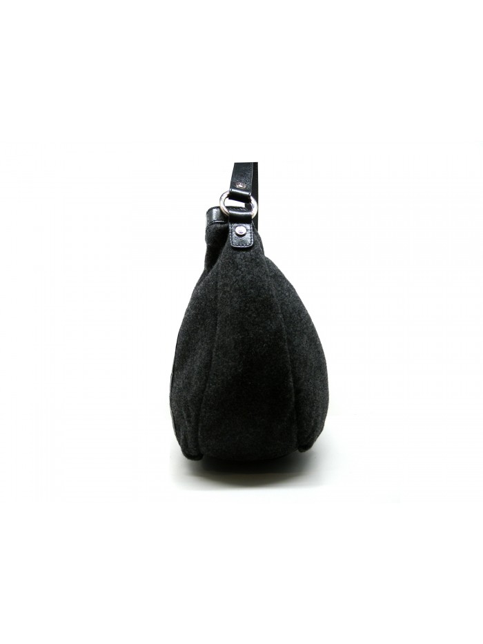 John Galliano Borsa donna Mod. Hobo Lana e Pelle