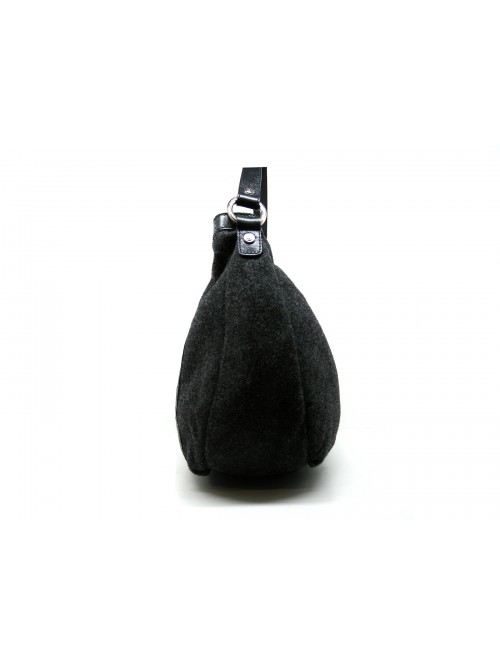 John Galliano Borsa donna Mod. Hobo Lana e Pelle