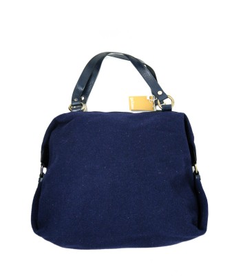 John Galliano Borsa donna Mod. Satchel Lana e Pelle 2