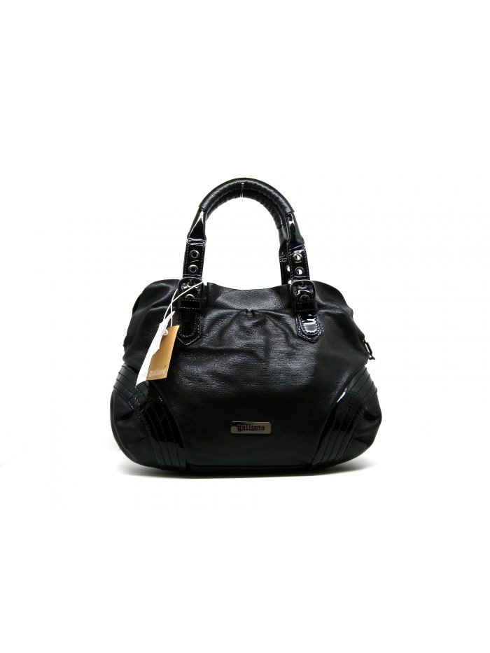 John Galliano Woman bag Mod. Satchel Glossy / Opaque John Galliano Woman bag Mod. Satchel Glossy / Opaque