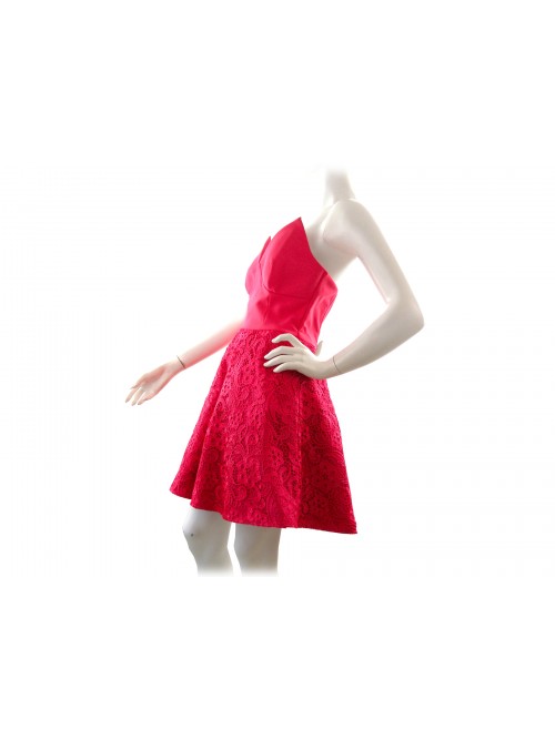 Vestito donna Mod. Celin, modello scollato senza spallina, parte superiore