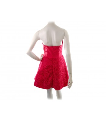 Vestito donna Mod. Celin, modello scollato senza spallina, parte superiore 2