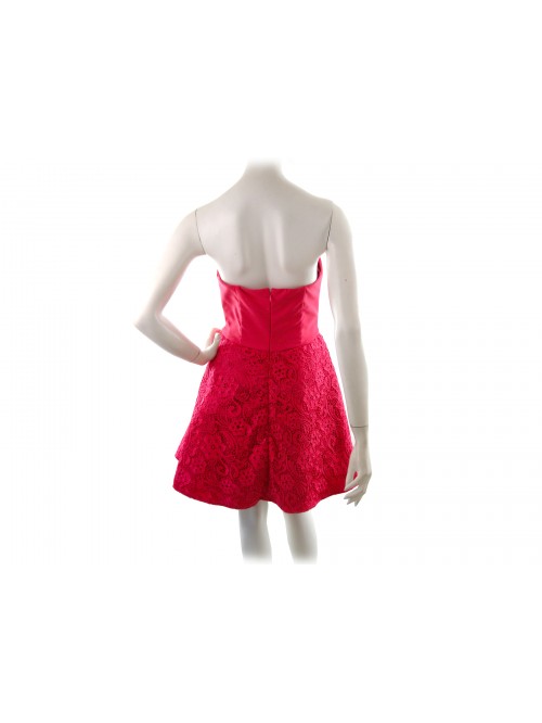 Vestito donna Mod. Celin, modello scollato senza spallina, parte superiore