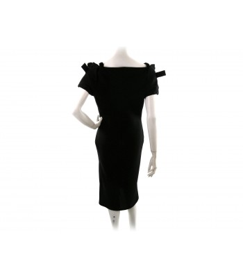 Woman dress Art. 7606 Papillon, half sleeve model with bow decoration 2