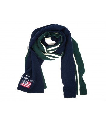 US Polo Association Scarf Mod. Neil Knit Blue