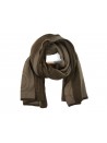 Costume National Scarf Art. 095NUHAD81953 Brown Dotted Logo - Hazelnut