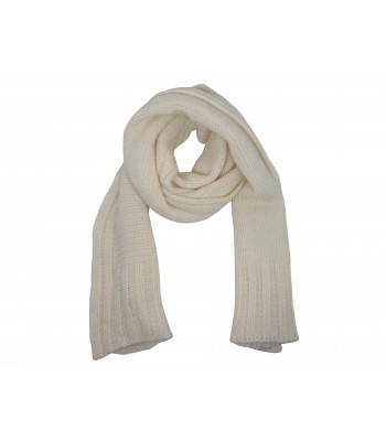 Umberto Fornari Classic Cream Knit Scarf