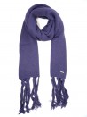 Liu Jo Classic Purple Tight Knit Scarf