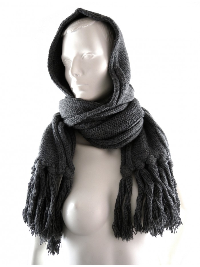 Scarf and Hood Complete full model, double use function with wide mesh with fringes. Scarf and Hood Complete full model, double use function with wide mesh with fringes.