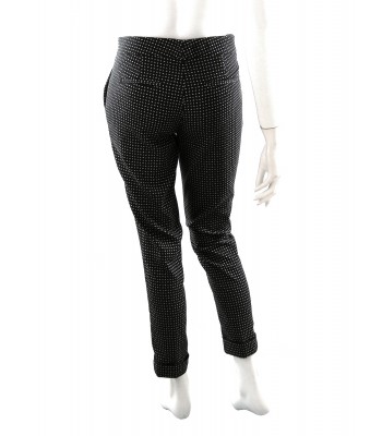 Etro Pantaloni Donna Mod. 17337 Microfantasia Panna 2