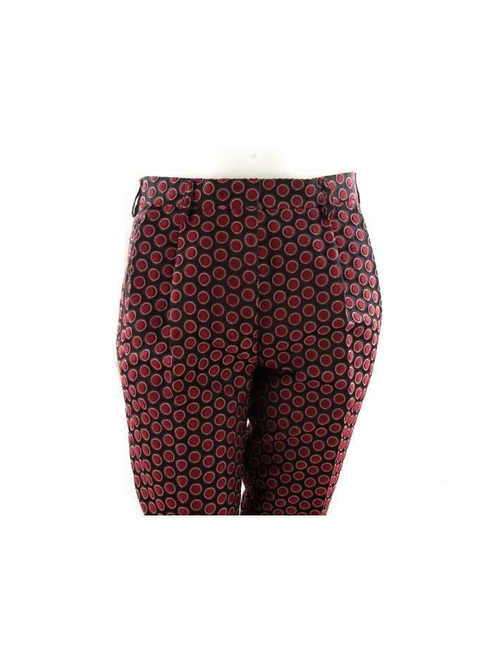 Etro Pantaloni Donna Mod. 18267 Bolle Bordeaux