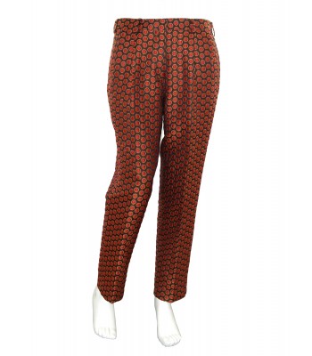 Etro Pantaloni Donna Mod. 18267 Bolle Arancio