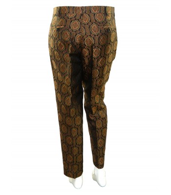 Etro Pantaloni Donna Mod. 18267 Rilievo Broccato 2