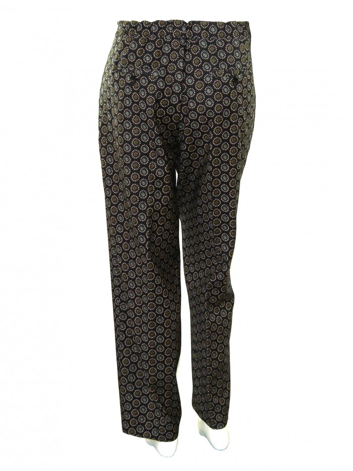 Etro Pants Women Mod. 17652 Microfantasia Sunflower