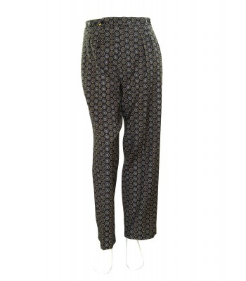 Etro Pants Women Mod. 17652 Microfantasia Sunflower