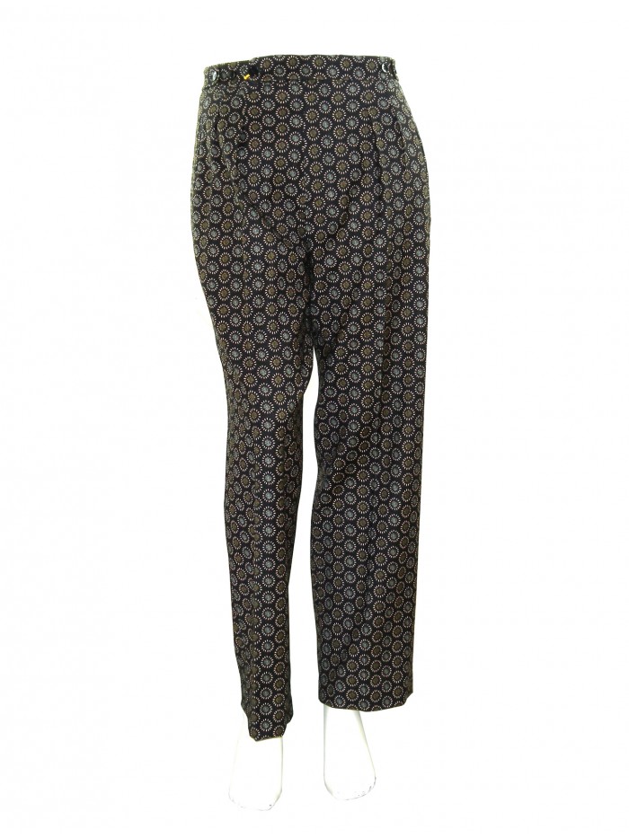 Etro Pantaloni Donna Mod. 17652 Microfantasia Girasole Etro Pantaloni Donna Mod. 17652 Microfantasia Girasole