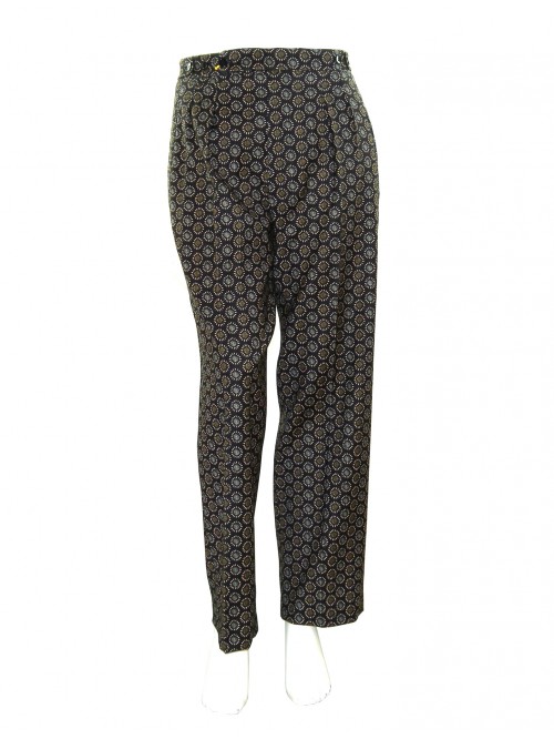 Etro Pantaloni Donna Mod. 17652 Microfantasia Girasole Etro Pantaloni Donna Mod. 17652 Microfantasia Girasole