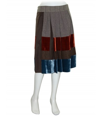 Etro Skirt Women Mod. 15220 Patchwork Prince de Galles