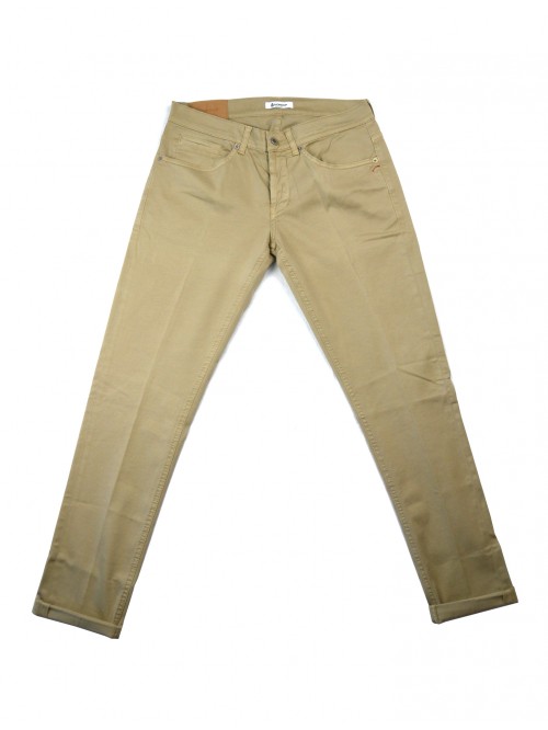 Dondup Man trousers George PTD010 Mod. UP232 Sand Dondup Man trousers George PTD010 Mod. UP232 Sand